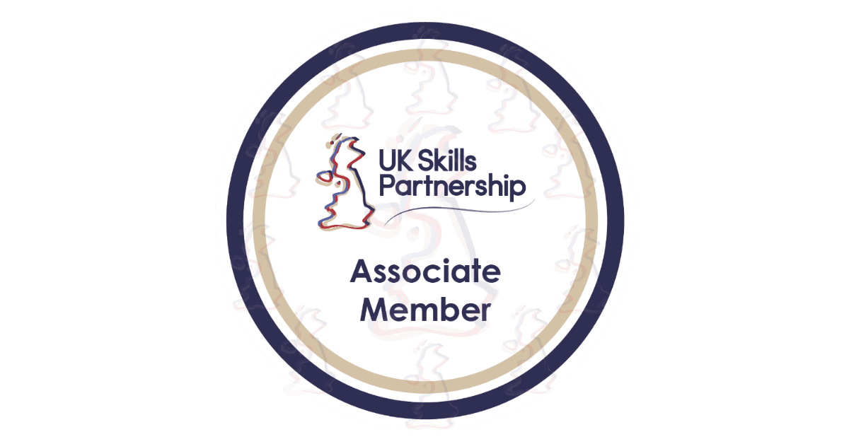 UK skills partnership associate member badge banner